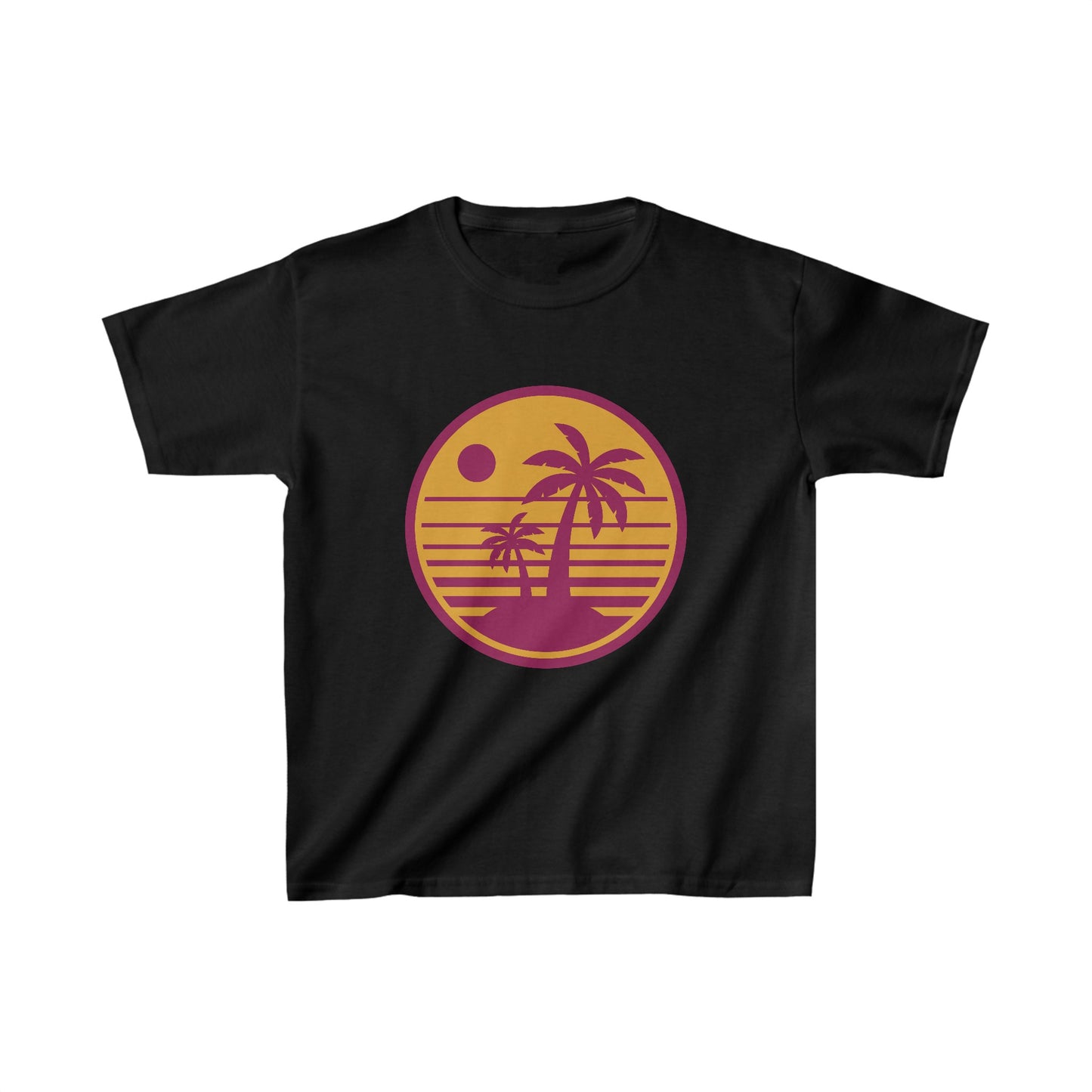 Palm Tree Sunset Heavy Cotton™ Tee