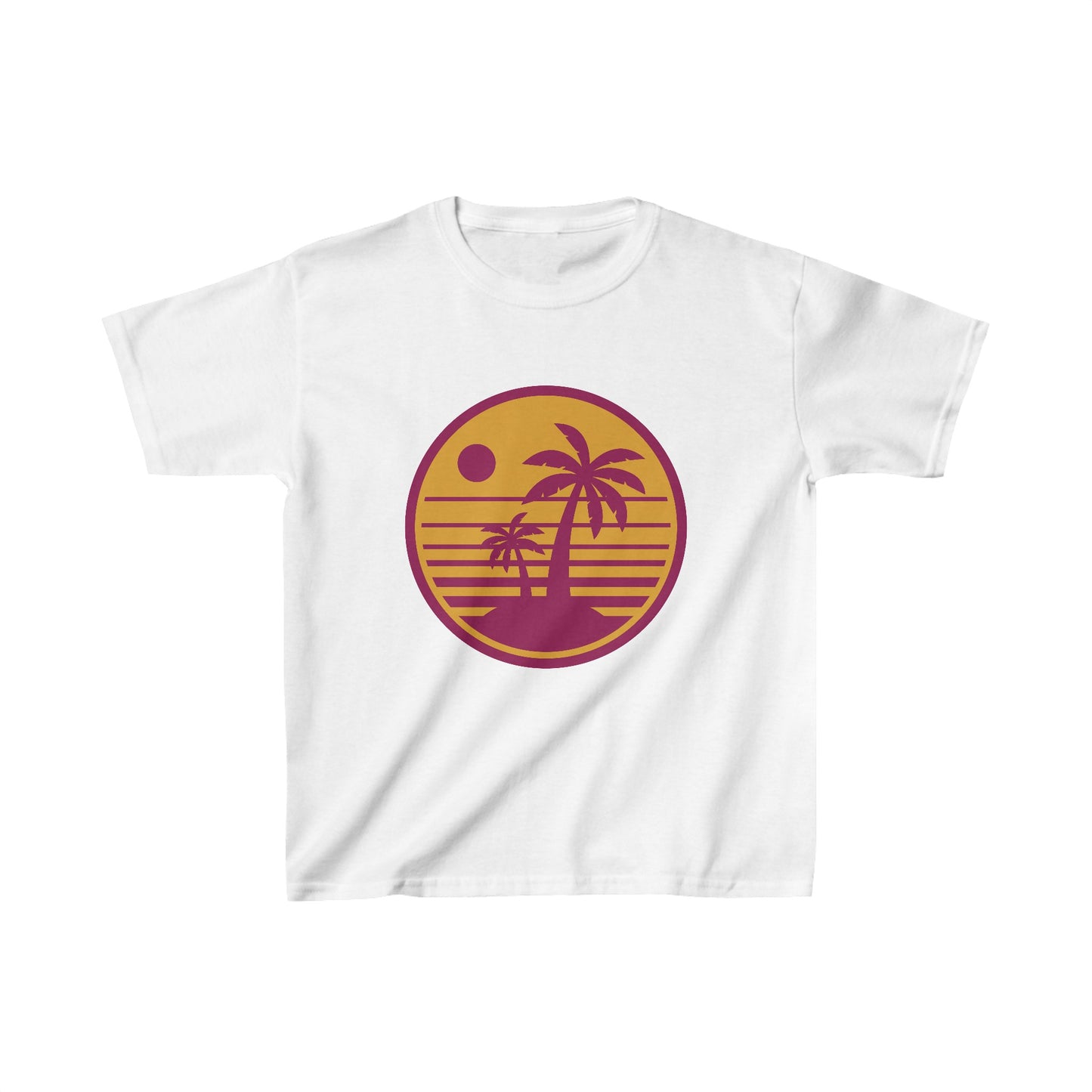 Palm Tree Sunset Heavy Cotton™ Tee